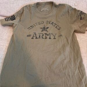 Grunt Style Army Green Short Sleeve Tee